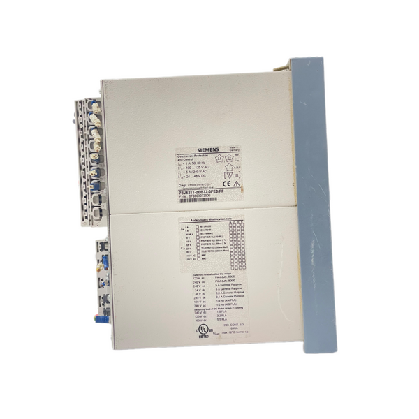 Relais De Protection Siemens SIPROTEC 7SJ6311 - Multifonction - Pour Surintensité - Occasion
