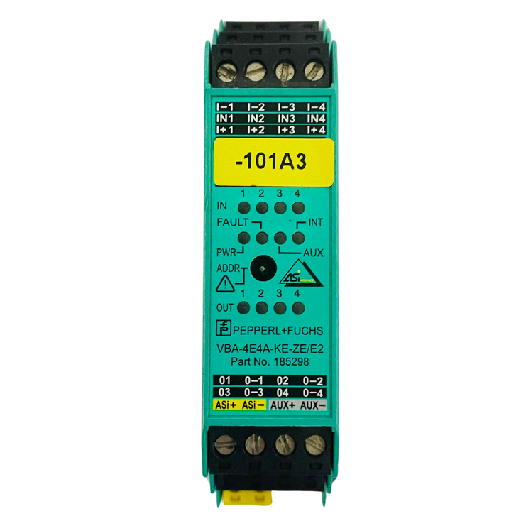 PEPPERL+FUCHS VBA-4E4A-KE-ZE/E2 AS-Interface Module 185298