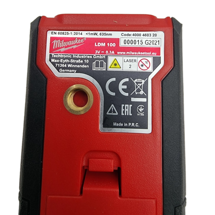 MILWAUKEE LDM45 LDM100 LASER DISTANCE METER