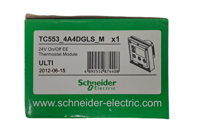 SCHNEIDER ELECTRIC TC553_4A4DGLS_M THERMOSTAT MODULE