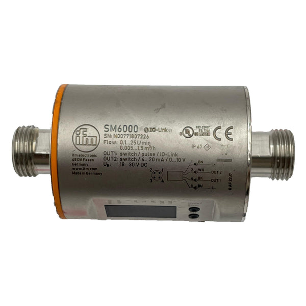 IFM SM6000 Flow Sensor Meter We Sell Stocks