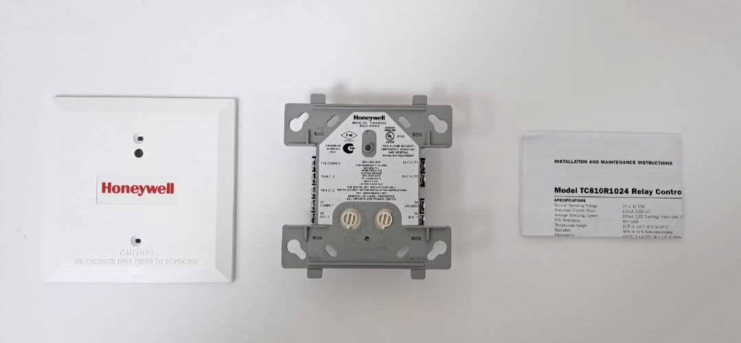 HONEYWELL TC810R1024 FIRE ALARM RELAY CONTROL MODULE