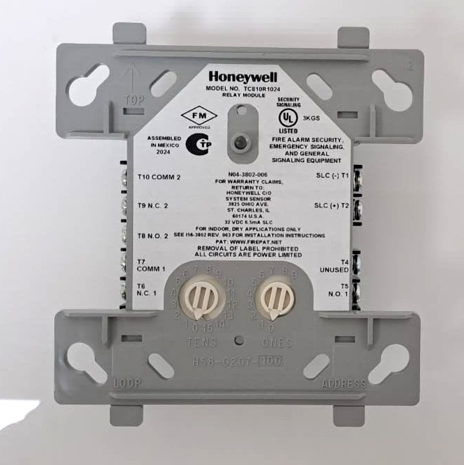 HONEYWELL TC810R1024 FIRE ALARM RELAY CONTROL MODULE