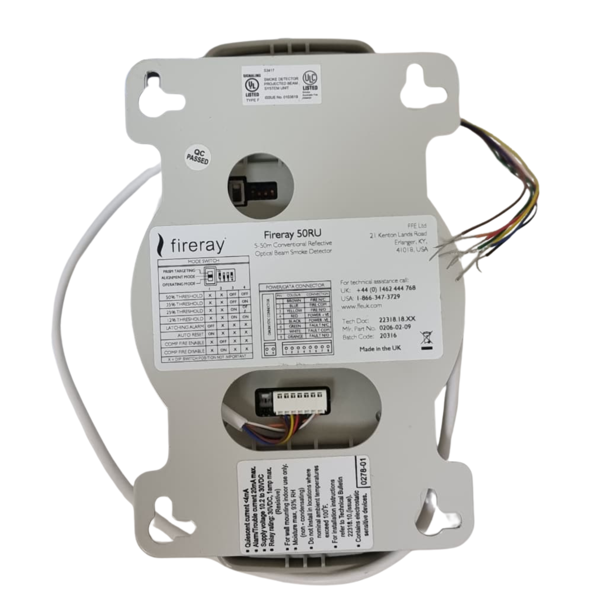Fireray 50RU Beam Smoke Detector | WeSellStocks – We Sell Stocks