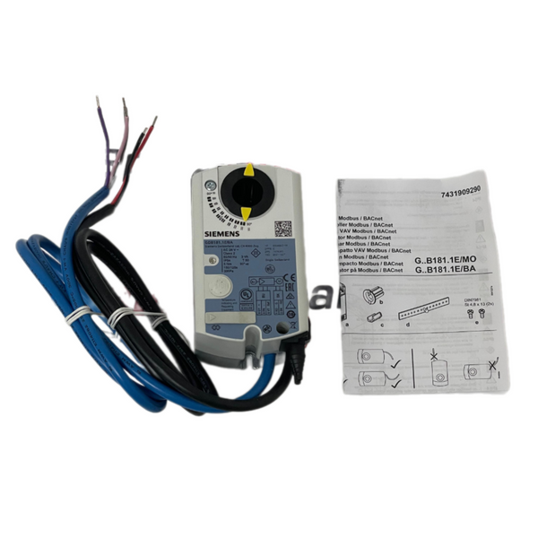 SIEMENS GDB181.1E/BA DAMPER ACTUATOR COMPACT CONTROLLER – We Sell Stocks