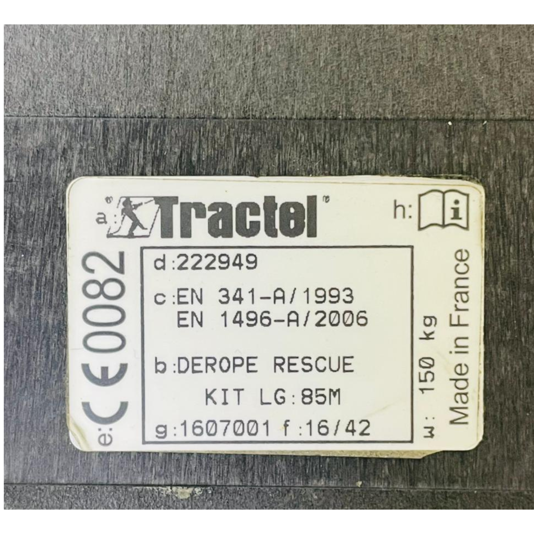 TRACTEL Derope Rescue Kit 222949 – We Sell Stocks