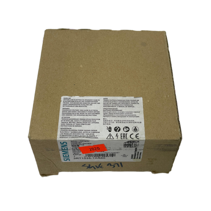 SIEMENS 3RT1035-1AR60 POWER CONTACTOR SIRIUS