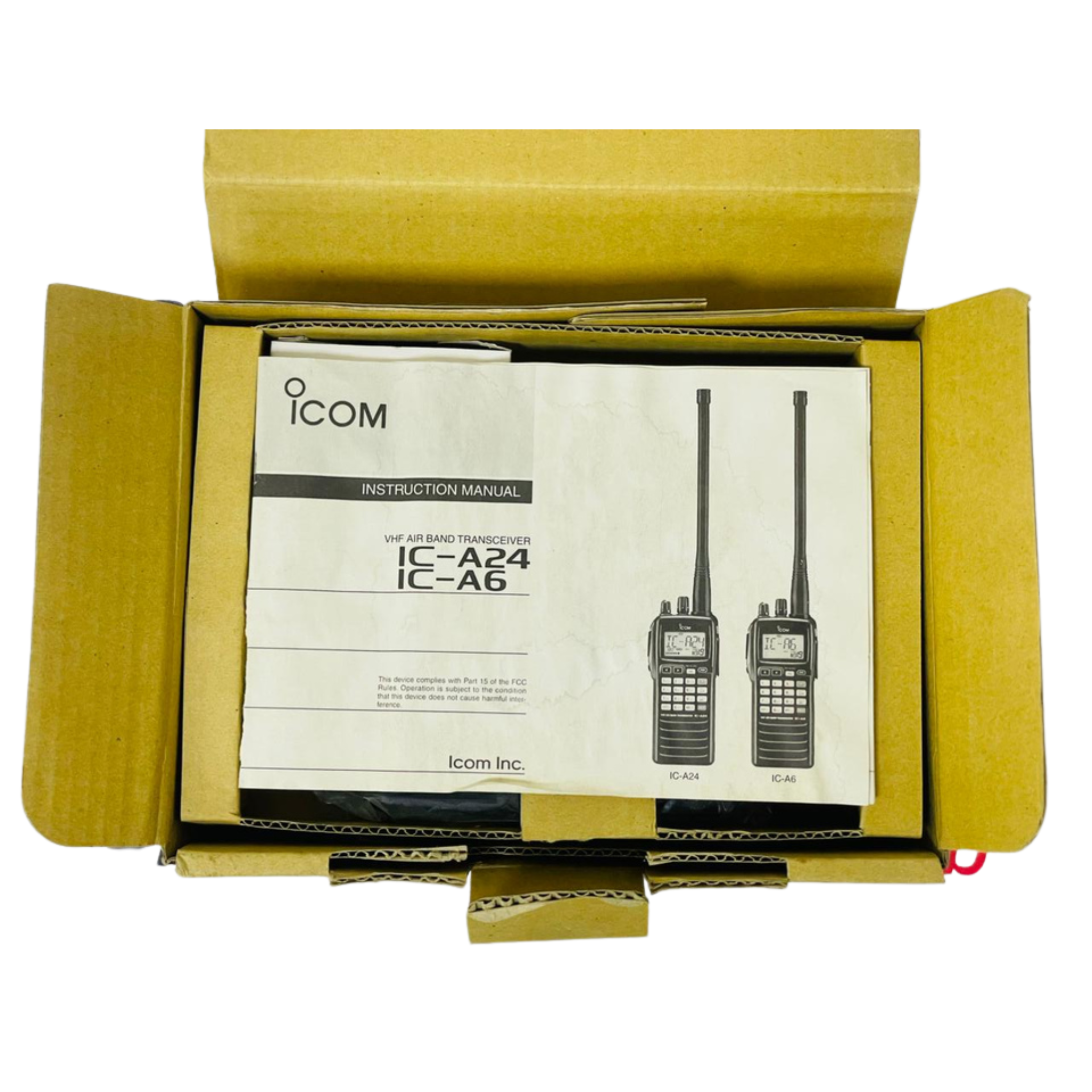 Icom IC-A24 VHF Air Band Portable Transceiver – We Sell Stocks