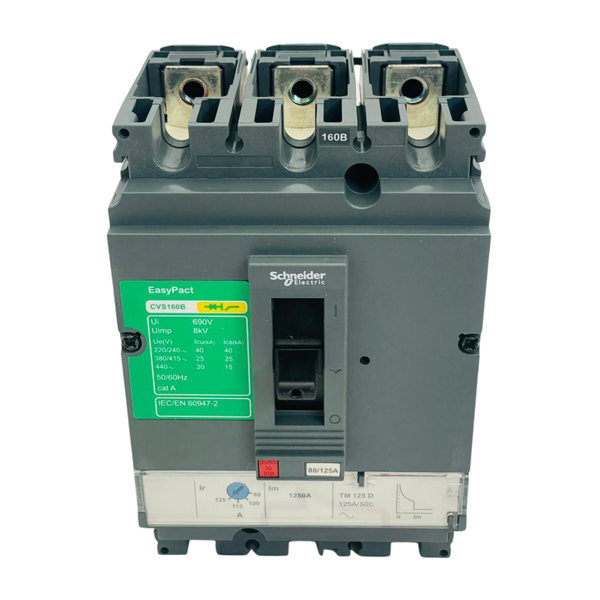 SCHNEIDER ELECTRIC LV516622 Circuit Breaker CVS160B 125A – We Sell Stocks