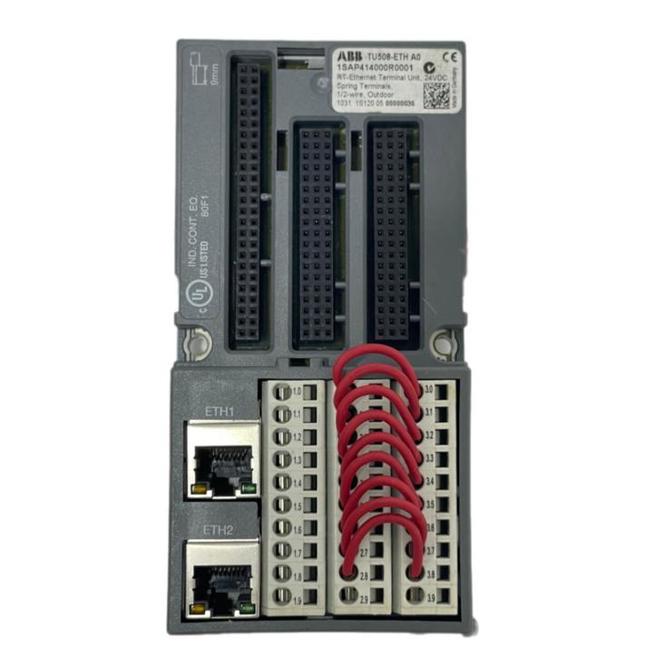 ABB TU508-ETH-A0 1SAP414000R0001 Ethernet Terminal Unit Spring Terminals