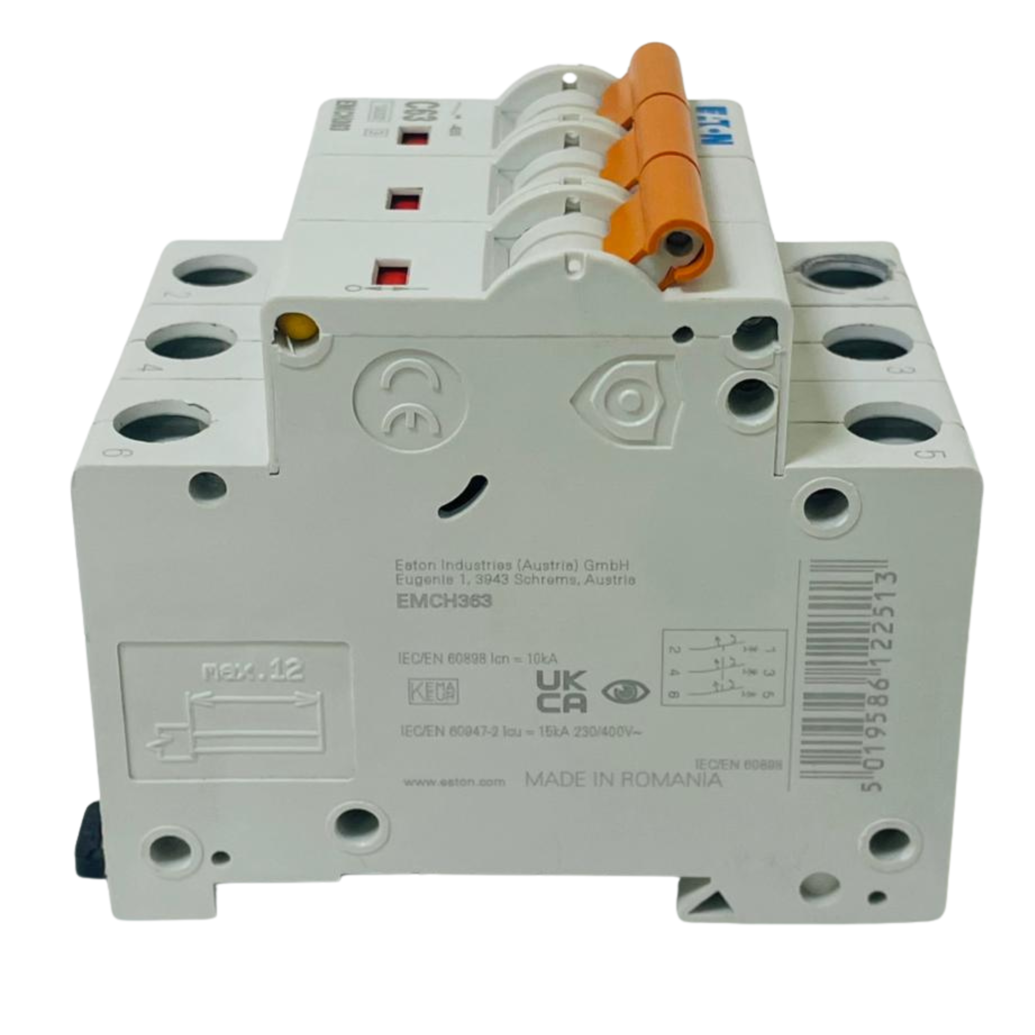 EATON EMCH363 Miniature Circuit Breaker 63A 3 Pole – We Sell Stocks