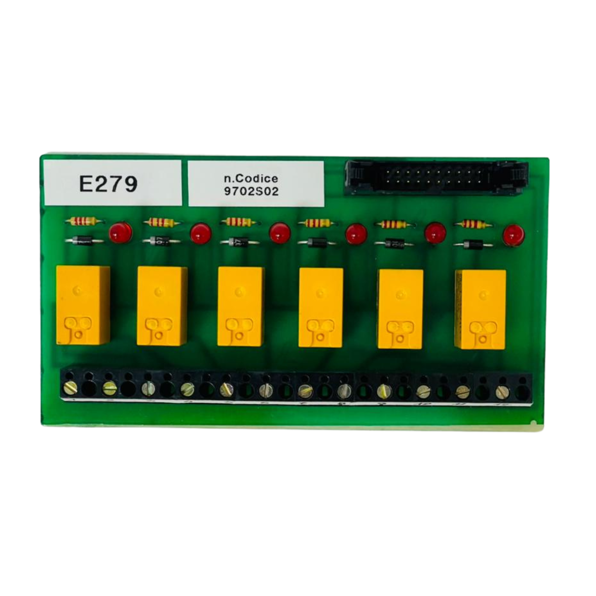 E279 Industrial Relay Interface PCB 9702S02 – We Sell Stocks