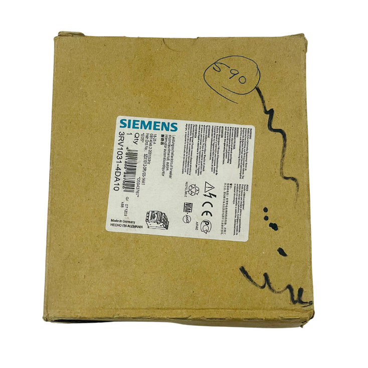 SIEMENS 3RV1031-4DA10 Motor Protection Circuit Breaker
