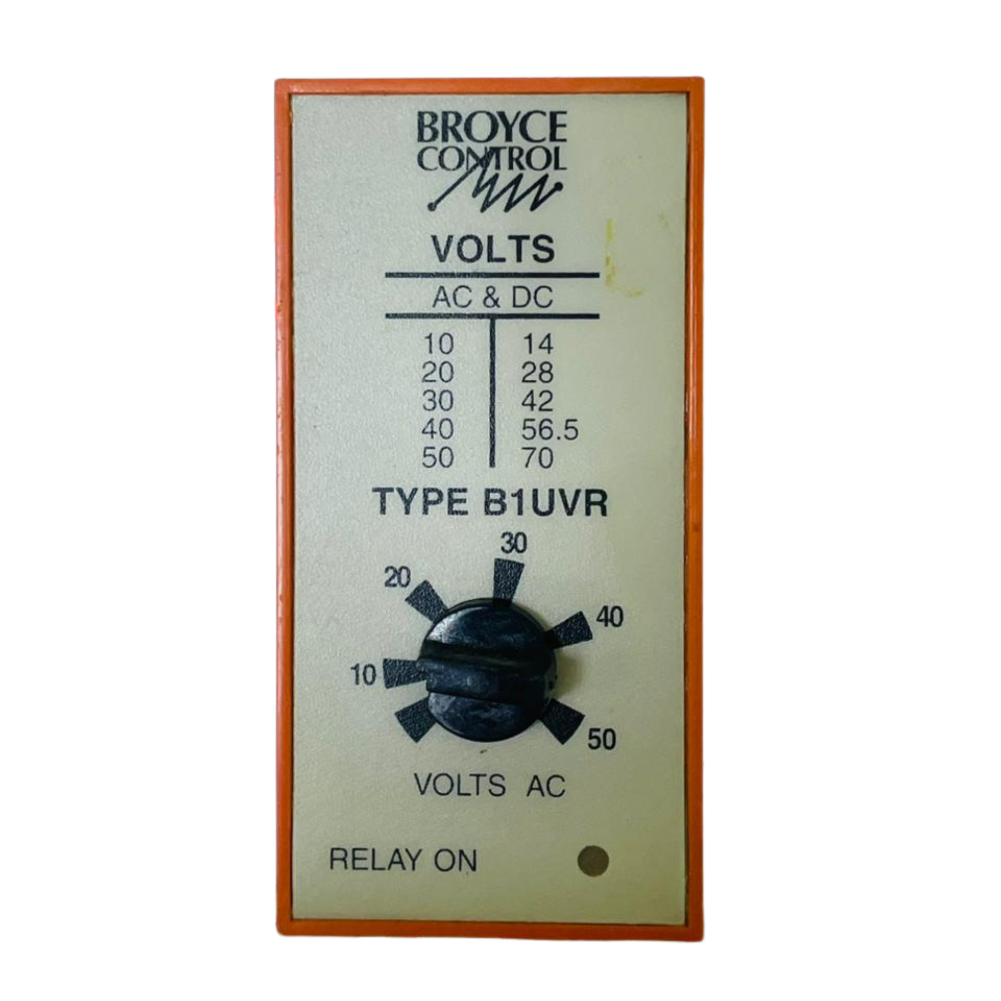 BROYCE CONTROL B1UVR Voltage Monitoring Relay (Used) – We Sell Stocks