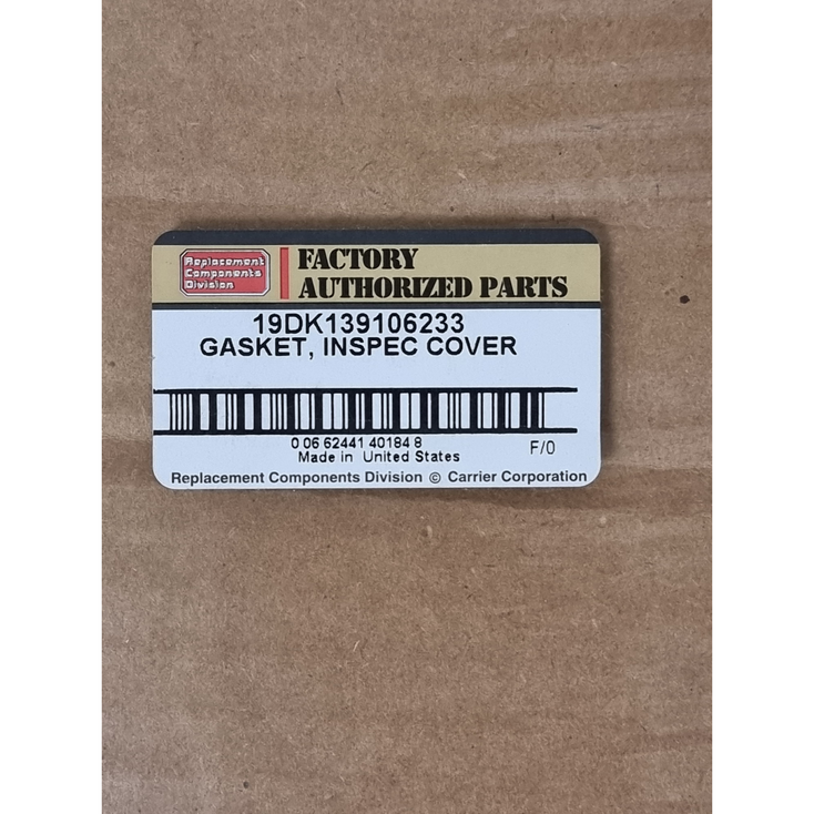 CARRIER 19DK139106233 Gasket Inspect Cover (6Pcs in 1 lot)