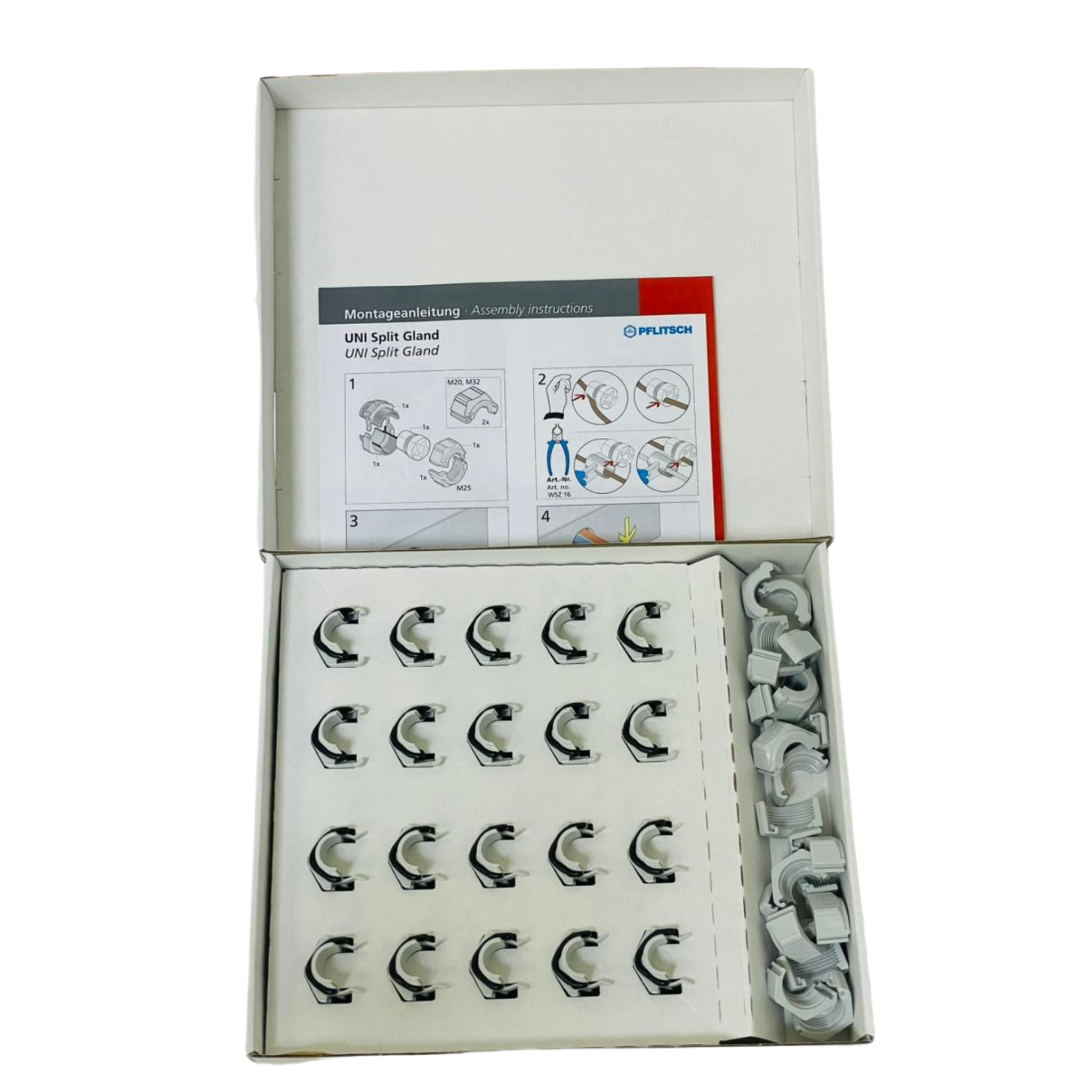 PFLITSCH USG 22053 PC UNI Split Cable Gland M20 (Full Box) – We Sell Stocks