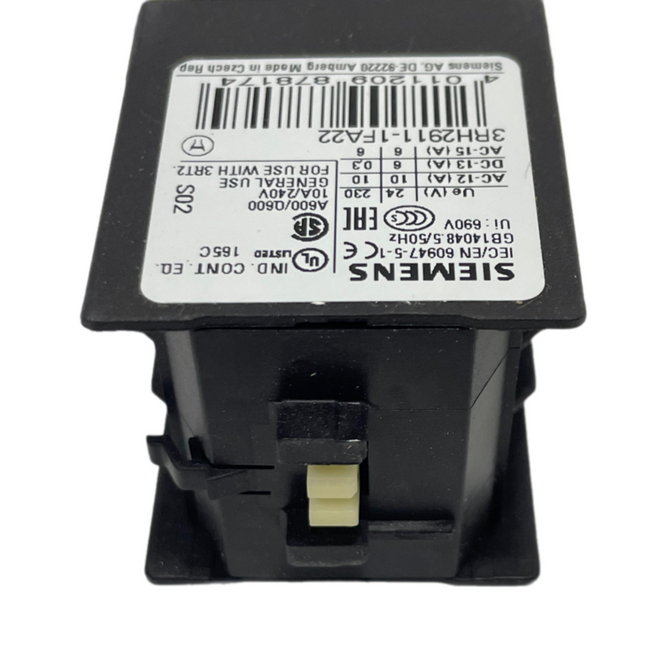 SIEMENS 3RH2911-1FA22 AUXILIARY SWITCH 2S+2O/2NO+2NC (5 PCS)