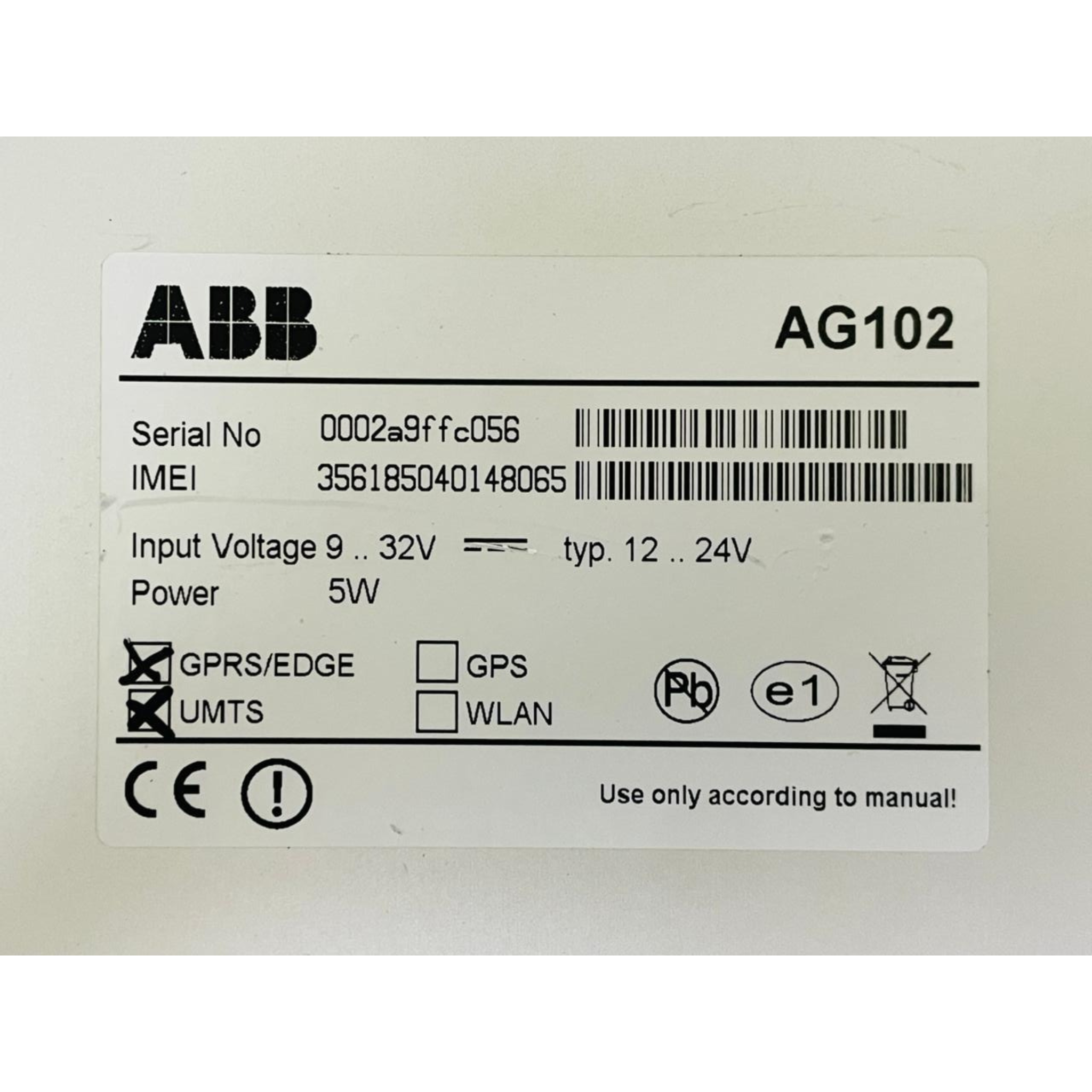 ABB AG102 Wireless Router – We Sell Stocks