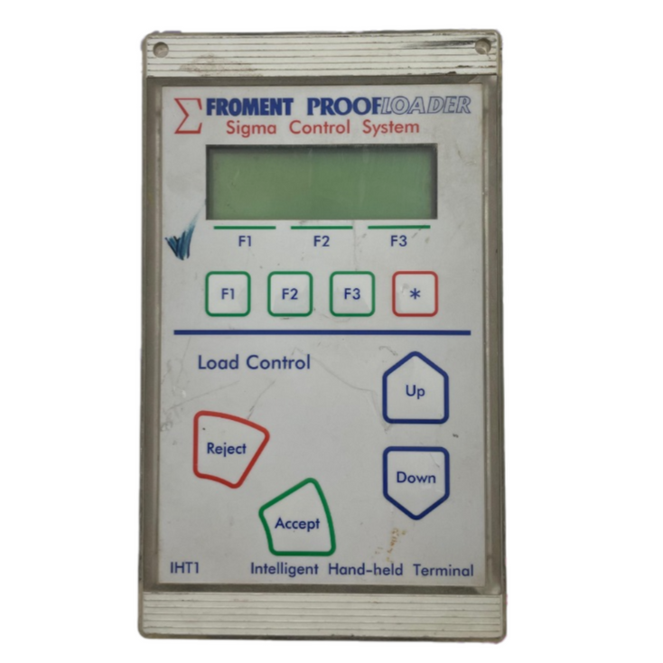 FROMENT PROOFLOADER 1HT1 SIGMA SONTROL SYSTEM INTELLIGENT HAND HELD TERMINAL