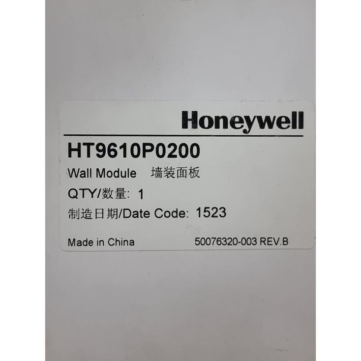 HONEYWELL HT9610P0200 Thermostat