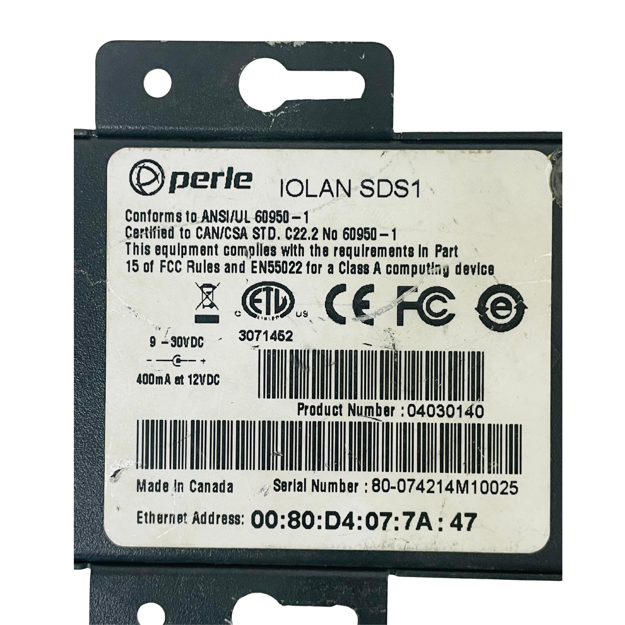 PERLE IOLAN SDS1 Rack Terminal Server 04030140 – We Sell Stocks
