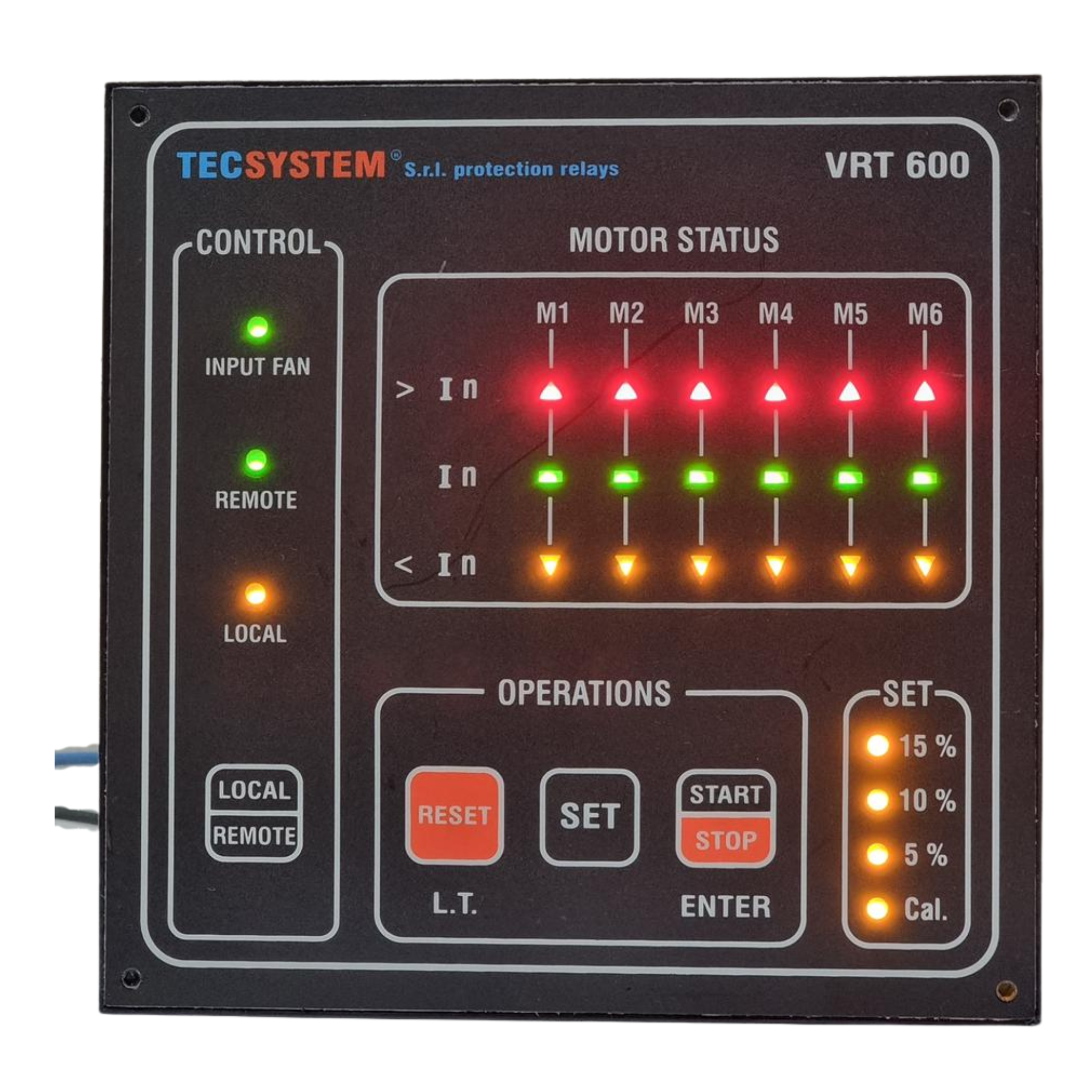 TECSYSTEM VRT-600 Transformer Protection Relay & Fan Controller – We ...