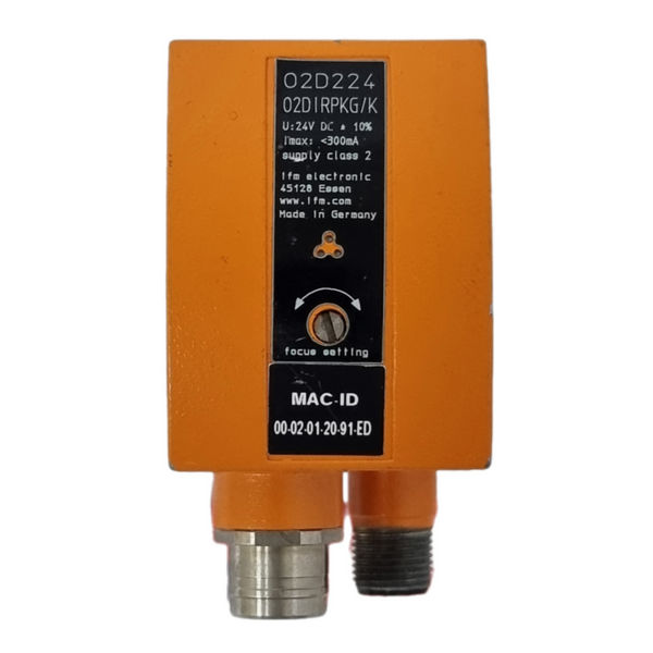 IFM O2D224 Object Recognition Sensor 02DIRPKG/K – We Sell Stocks