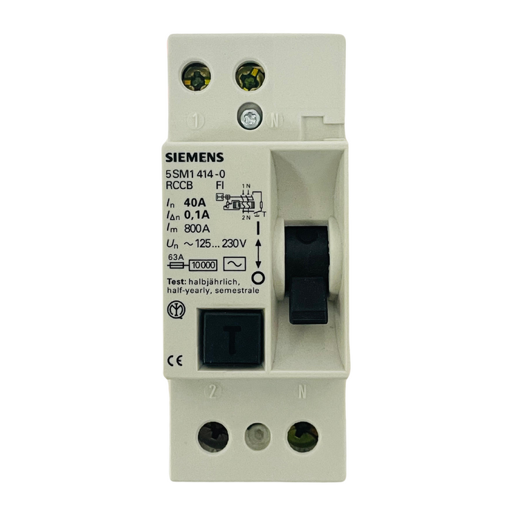 SIEMENS 5SM1414-0 Circuit Breaker 40A
