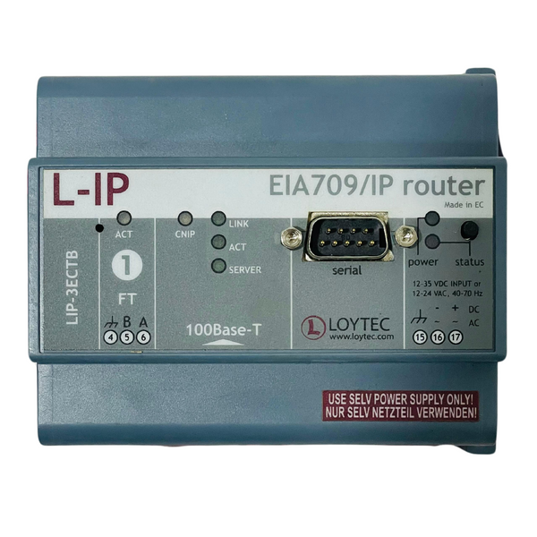 Loytec Router Setup LOYTEC EIA709 IP Router LIP-3ECTB – We Sell Stocks