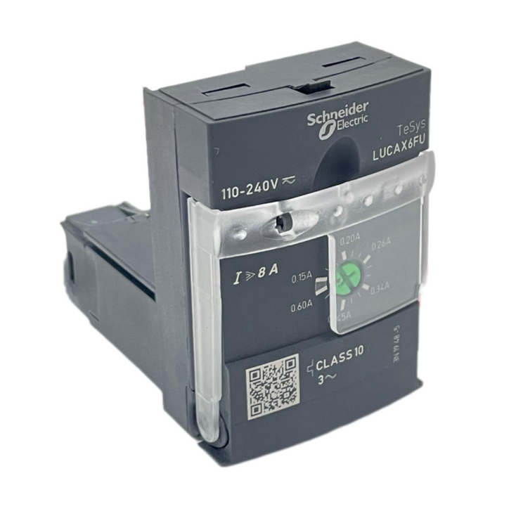 SCHNEIDER ELECTRIC LUCAX6FU Control Unit Motor Starter 0.15A-0.6A 110-240 VAC/DC