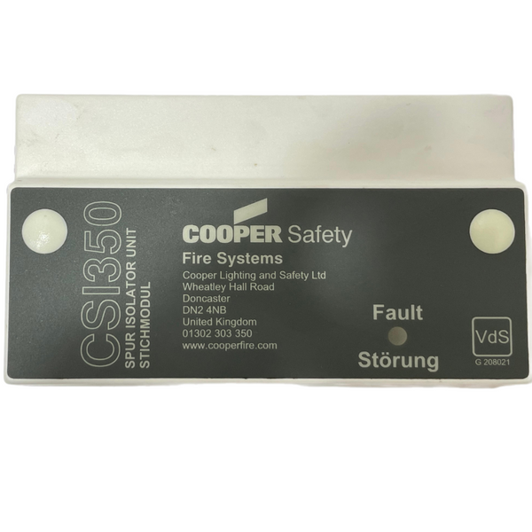 COOPER CSI350 Spur Isolator Unit – We Sell Stocks