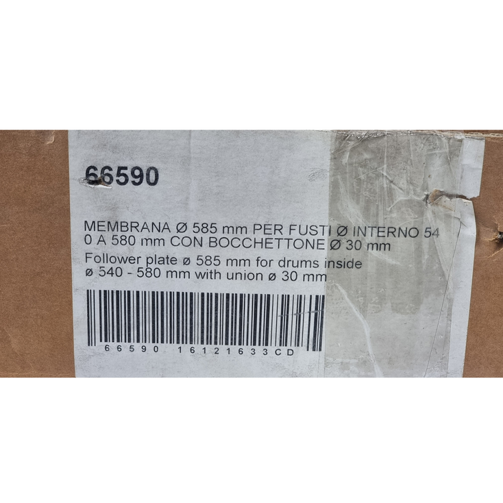 RAASM 66590 Follower Plate Drum