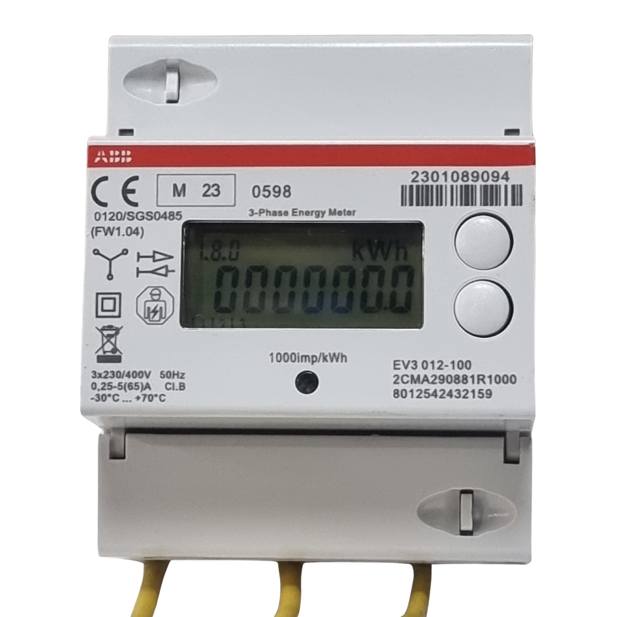 ABB EV3 012-100 Energy Meter 2CMA290881R1000 – We Sell Stocks