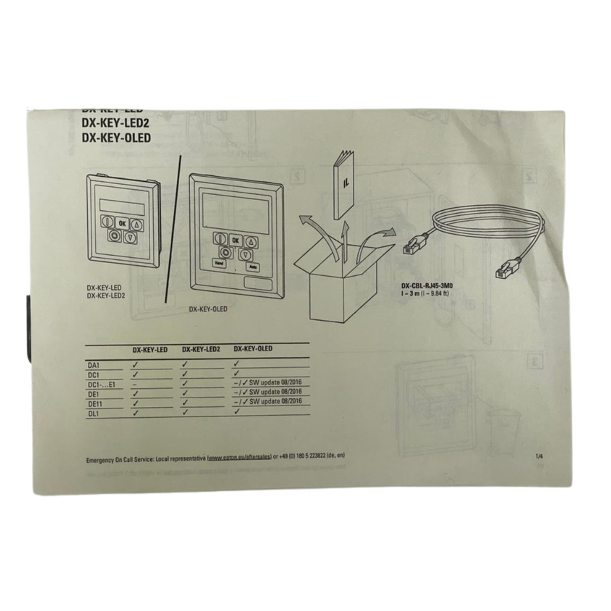 Eaton DX-KEY-OLED VFD Remote Keypad – We Sell Stocks