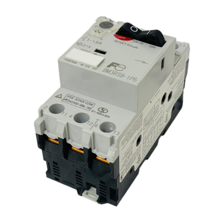 FUJI ELECTRIC BM3RSB-1P6 Motor Protection Circuit Breaker