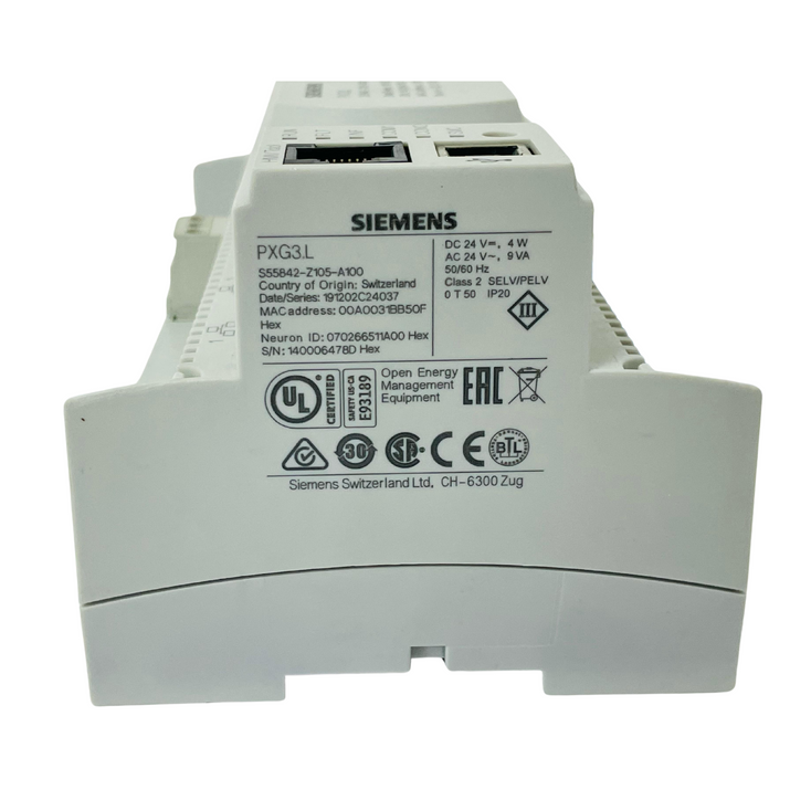 SIEMENS PXG3.L BACnet Router S55842-Z105-A100
