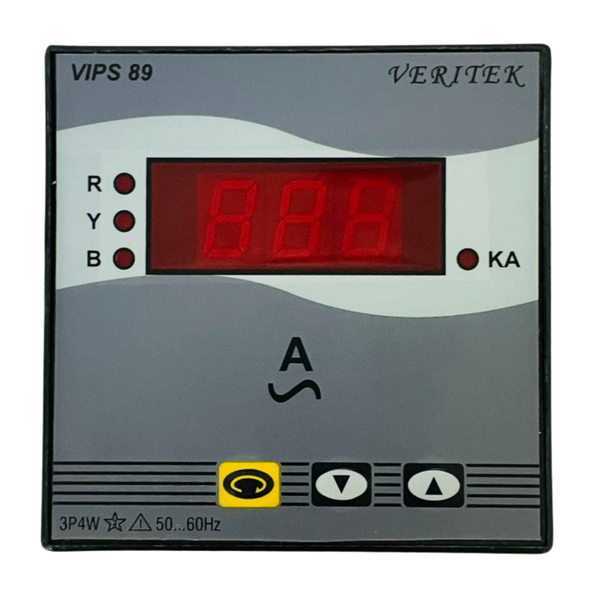Veritek VIPS 89 Digital 3 Phase Ammeter 230V AC – We Sell Stocks