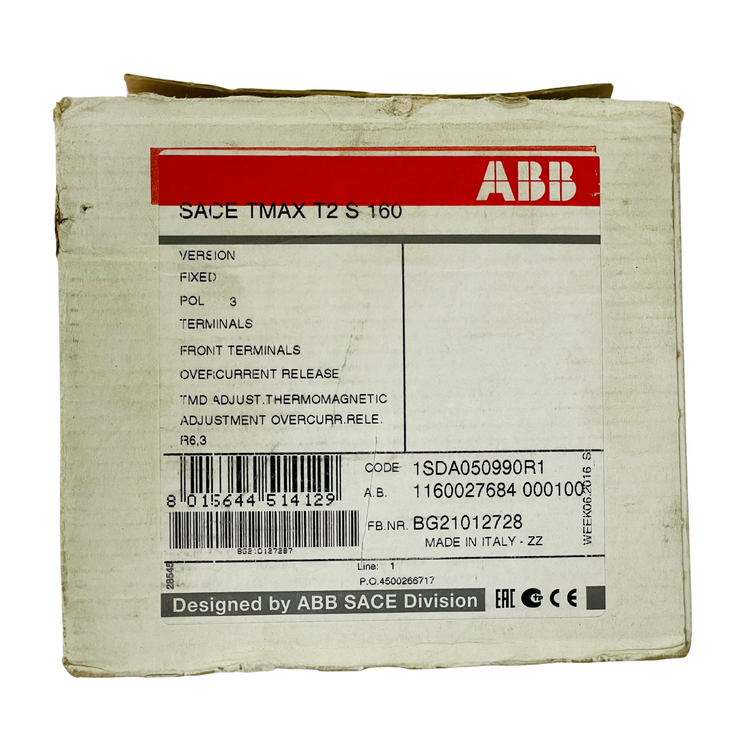 ABB 1SDA050990R1 Circuit Breaker 6.3A