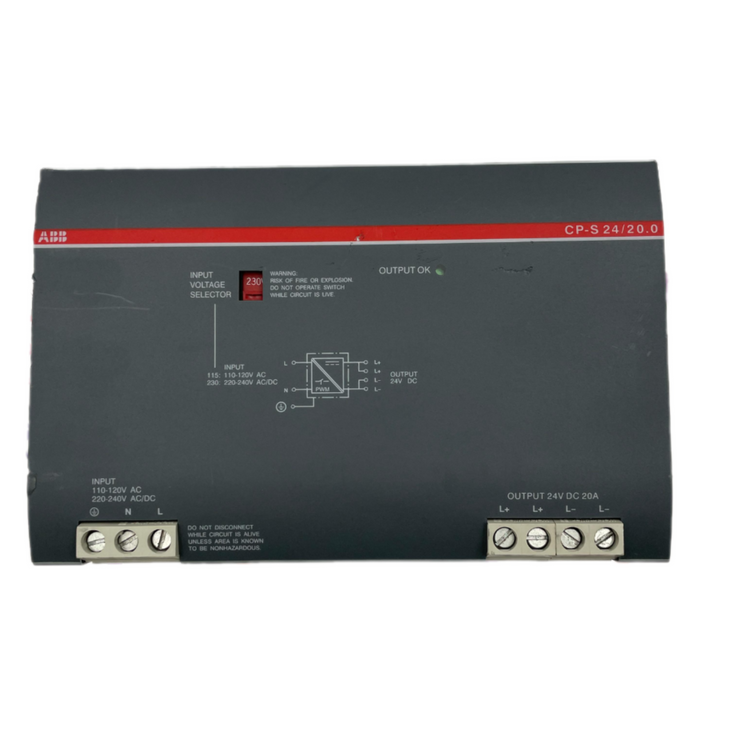 ABB CP-S 24/20.0 1SVR427016R0100 SWITCH MODE POWER SUPPLY