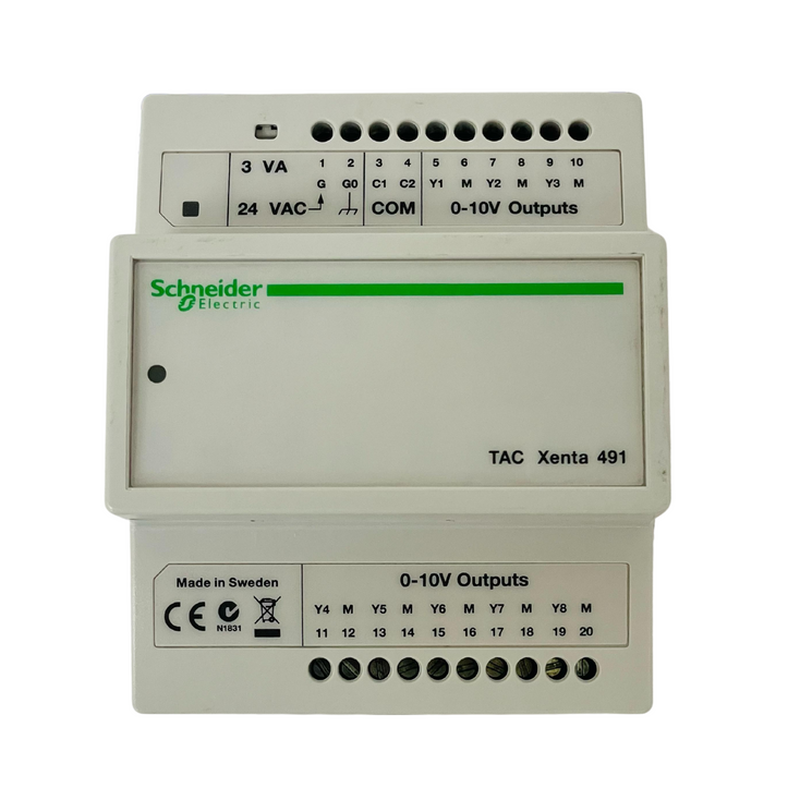 SCHNEIDER ELECTRIC TAC XENTA491 Analog Output Module 007303010