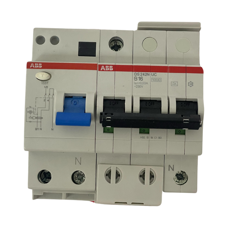 ABB 2CDR272168R1165 Circuit Breaker DS242N-UC-B16/0,03