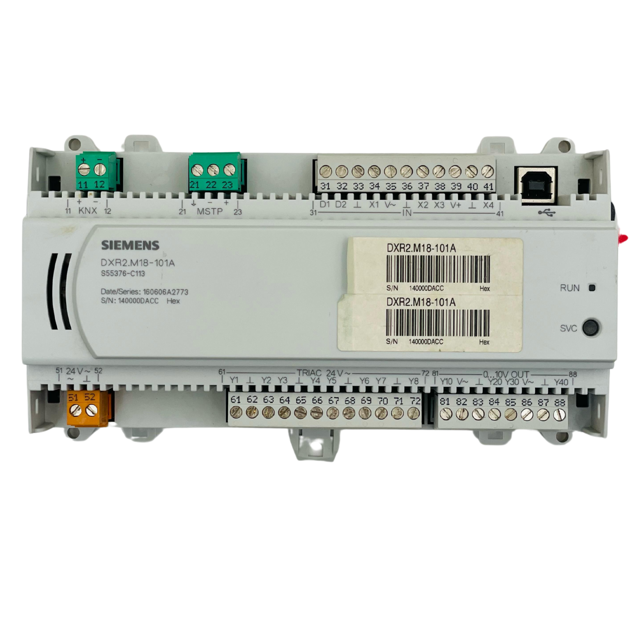 SIEMENS DXR2.M18-101A Room Automation Station S55376-C113 – We SIEMENS DXR2.M18-101A Room Automation Station S55376-C113 – We