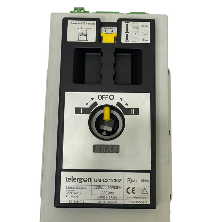 TELEGRON UM-C31230Z Motorized Changeover Switch 230VAC 50/60Hz 230VDC