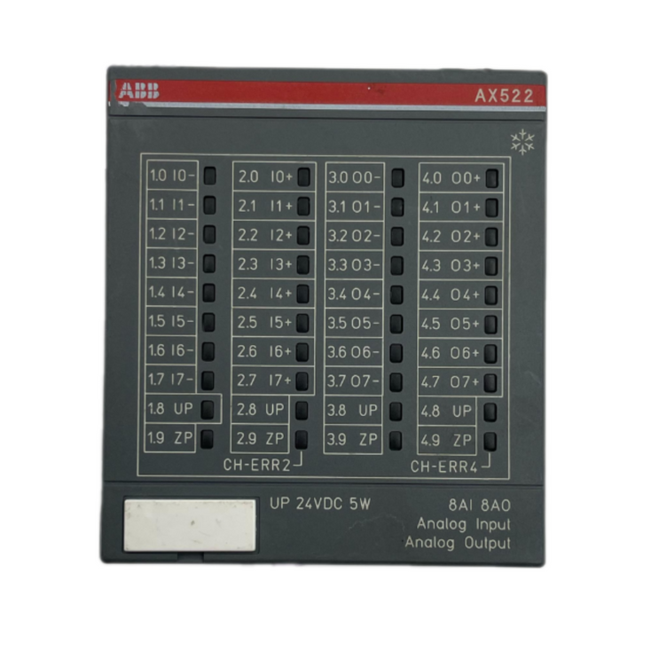 ABB AX522-XC D0 1SAP450000R0001 ANALOG INPUT/OUTPUT MODULE