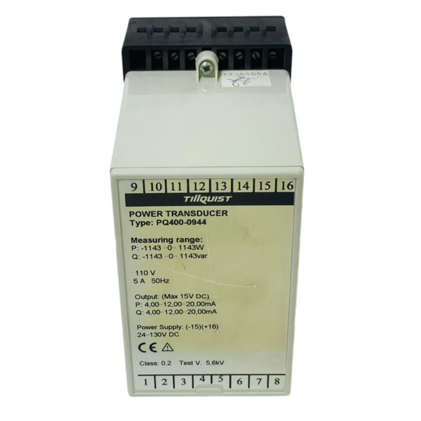 Tillquist PQ400-0944 Power Transducer 5A 110V – We Sell Stocks