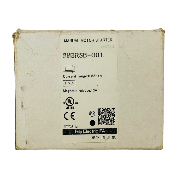 FUJI ELECTRIC BM3RSB-001 Motor Protection Circuit Breaker