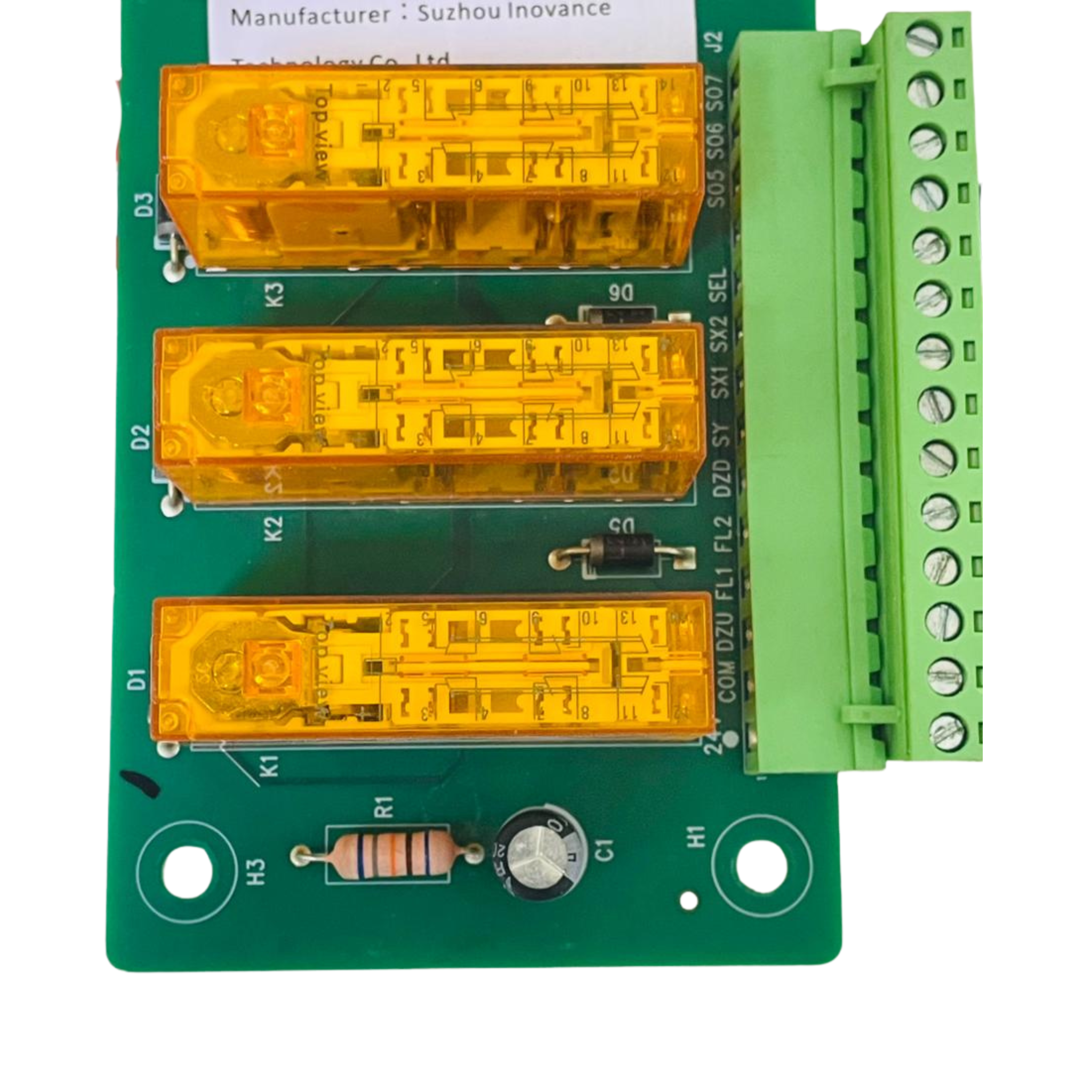 Suzhou Inovance MCTC-SCB-D Safety Relay PCB – We Sell Stocks