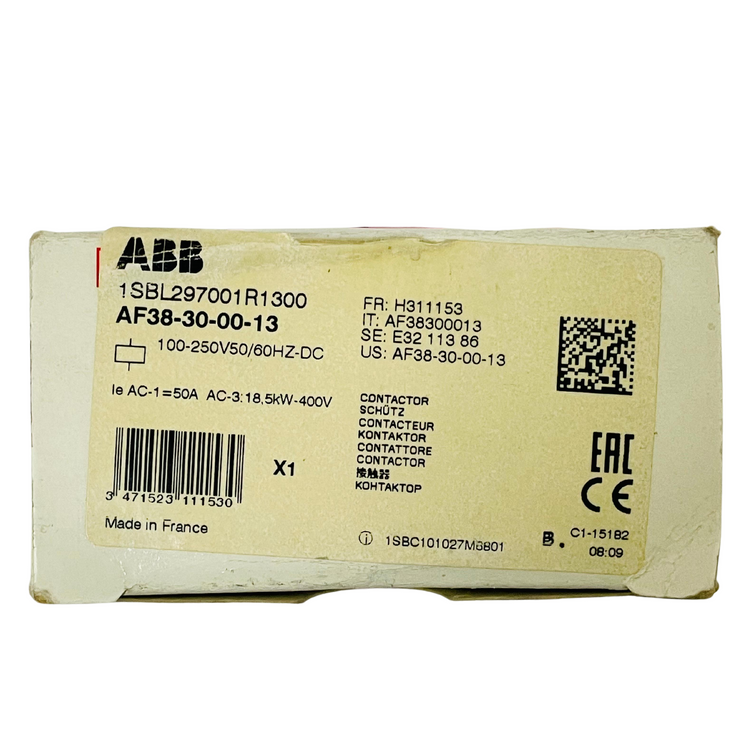 ABB AF38-30-00-13 Contactor 1SBL297001R1300