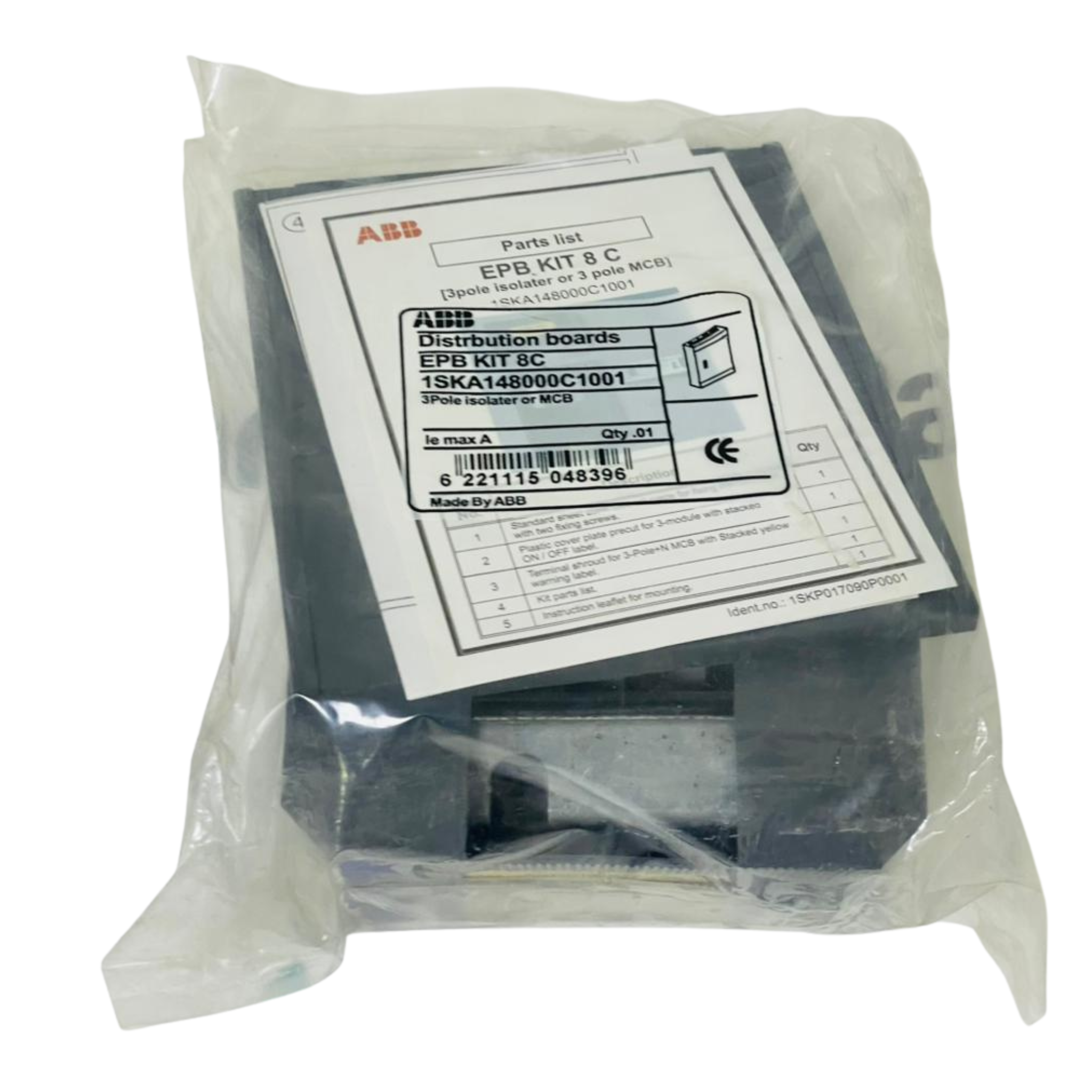 ABB EPB KIT 8C Distribution Board Kit 1SKA148000C1001 – We Sell Stocks