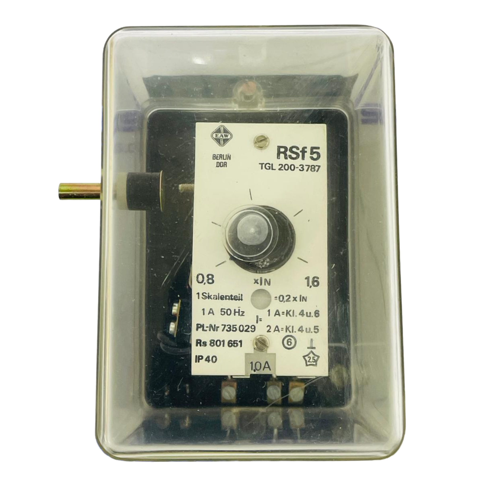 EAW RSf5 Adjustable Current Relay TGL 200-3787 1A – We Sell Stocks